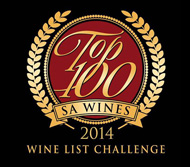 TOP 100 WINE LISTS QUALITY AWARD