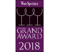 WINE SPECTATOR’S GRAND AWARD 2018